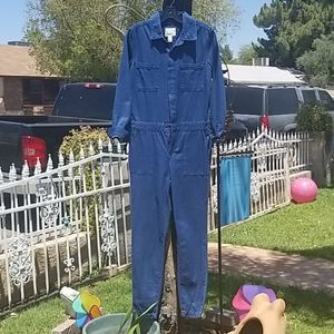 Jumpsuit Dark Denim, lightweight.